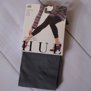 HUE Super Opaque Footless Tight (Gray) - NEW